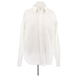 Camisa Dior CD branca de algodão Branco