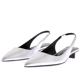 Pierre Hardy Slingback argentées Silvery