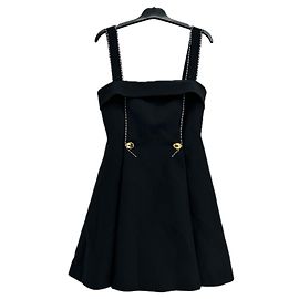 Autre Marque Robe courte noire sans manches STINE GOYA Noir