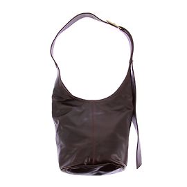 Borsa a secchiello Ba&Sh Youyou in pelle marrone Marrone