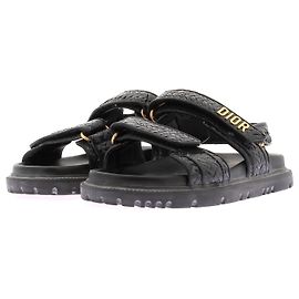 Schwarze Sandalen "DiorAct" Schwarz