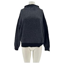 Cédric Charlier Wollpullover grau Grau