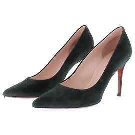 Escarpins Céline en daim vert 38 Vert