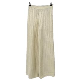 Ba&Sh Häkelhose Beige