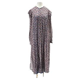 Robe maxi imprimée Isabel Marant Etoile en viscose Multicolore