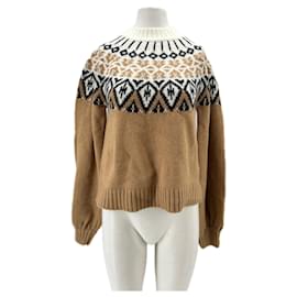 Autre Marque Suéter SAGE AND IVY de lã cor camelo tamanho 36 Camelo