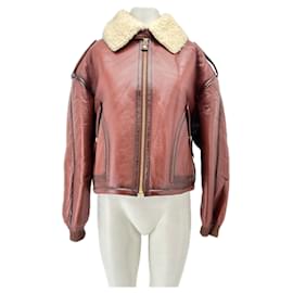 Tommy Hilfiger Brown Leather Jacket Brown