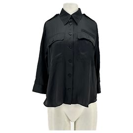 Zadig & Voltaire Schwarze Hemd Schwarz