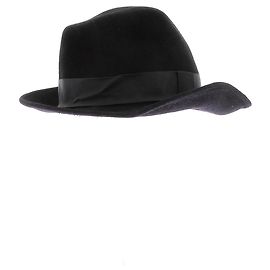 Autre Marque HOUSE OF LAFAYETTE Black Wool Hat Black