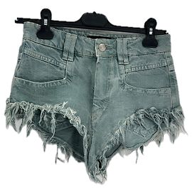 Isabel Marant Denim-Shorts Blau