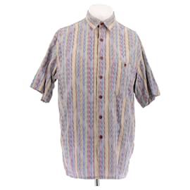 Camisa Missoni Estampada Multicolorida de Algodão M Multicor
