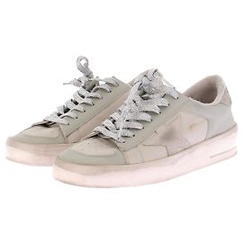 Baskets Golden Goose en cuir vert avec étoiles Taille 37 Vert