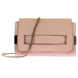 Chloé Leder Schultertasche 'Elle' Pink
