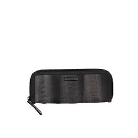 Burberry Cartera de pitón Gris