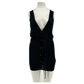 Autre Marque Robe courte noire sans manches SPRINGFIELD Noir