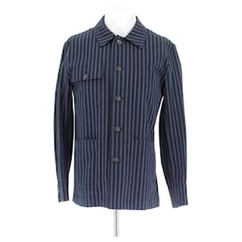Autre Marque-Veste rayée-Navy blue