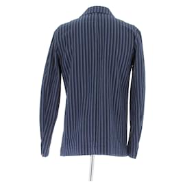 Autre Marque-Veste rayée-Navy blue
