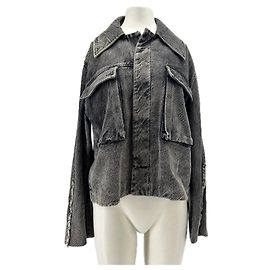 Autre Marque Giacca in cotone nera XIMONLEE M Nero