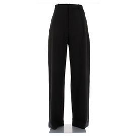 Phoebe Philo Calça preta de lã Preto