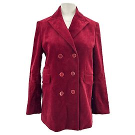 Zadig & Voltaire Samtblazer in Rot Rot