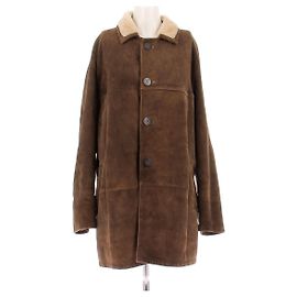 Autre Marque JEKEL Brown Wool Coat Brown