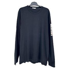 Autre Marque Camiseta de manga larga estampada negra JAMES PERSE Negro