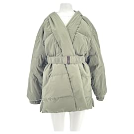 Ba&Sh Daunenjacke "Bump" Grün