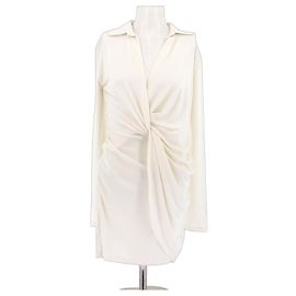 Jacquemus Robe crème "La Riviera" Beige