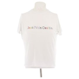 Camiseta de algodón blanca Jean Paul Gaultier Blanco