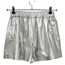 Autre Marque IN THE MOOD FOR LOVE Silver Shorts Silvery