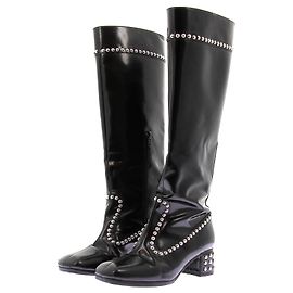 Maryam Nassir Zadeh Botas de salto pretas Preto