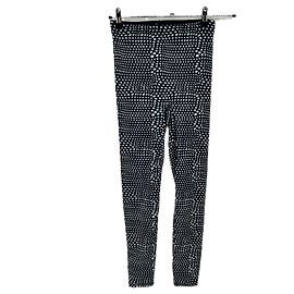 Autre Marque DOS GARDENIAS Punkte Hose Schwarz Schwarz