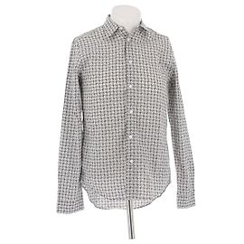 Louis Vuitton Camisa estampada de salsa Multicor