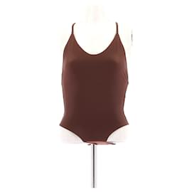 Autre Marque Braun einteiliger Badeanzug Braun