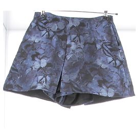 Valentino Garavani Gonna corta in seta Blu