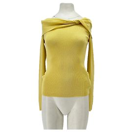 Autre Marque Top jaune Bardot ANCOSTI Jaune