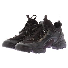 Dior Schwarze Sneakers "D-connect" Schwarz