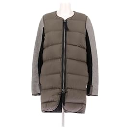 Marni Khaki Mid-Length Down Jacket Khaki