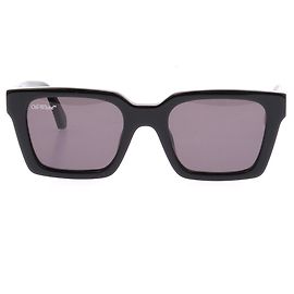 Off White Gafas de sol negras "Warren" Negro
