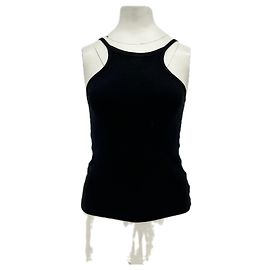 Autre Marque Top sin mangas negro de algodón DION LEE Negro