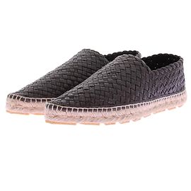 Bottega Veneta Espadrilles tressées marrons Marron