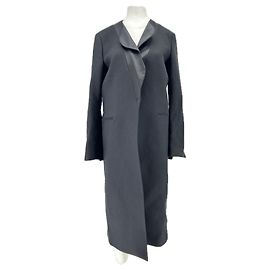 Autre Marque BITE Wollmantel lang schwarz Schwarz