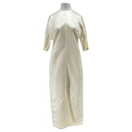 Autre Marque LOULOU STUDIO Ruby Kleid Beige Leinen Beige
