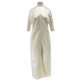 Autre Marque Vestido Ruby LOULOU STUDIO Beige de Lino Beige