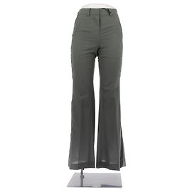 Sacai Hose Khaki aus Polyester Khaki