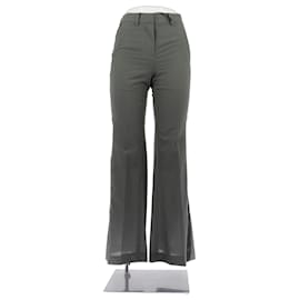 Sacai Khaki Pants Polyester Khaki