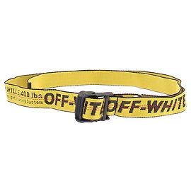 Off White belt yellow cloth Yellow