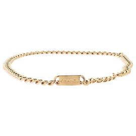 Chanel Gürtel Gold 90cm Golden