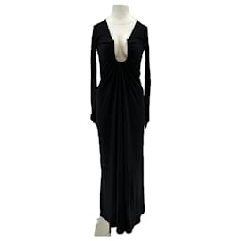 Autre Marque Robe maxi noire CHRISTOPHER ESBER Noir