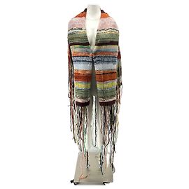 Roberto Collina Chaleco de punto multicolor de alpaca Multicolor